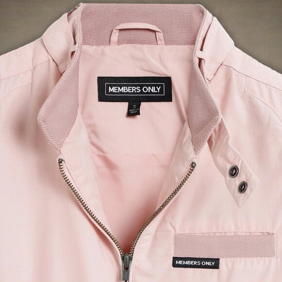 Member's Only Women's Classic Iconic Racer Jacket (Slim Fit) - Size SMALL - Picture 2 of 7